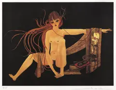 Claude Abba, Muzică, litografie