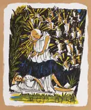 Marcel Janco, Visul lui David, cromolitografie
