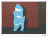 Timpul by René Magritte, cromolitografie, sold Jan 2022