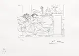 Eros by Pablo Picasso, litografie, sold Jan 2022
