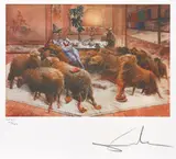 Conversație by Salvador Dalí, cromolitografie, sold Jan 2022