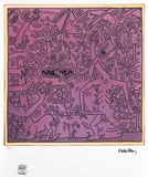 Keith Haring, Fără titlu, cromolitografie