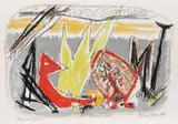 Marcel Janco, Algazi și Grumer, 1969, serigrafie