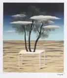Oază by René Magritte, cromolitografie, sold Jan 2022