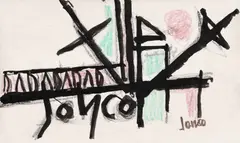 Marcel Janco, Proiect DADA, 1916-1920, tuș, acuarelă și ceracolor