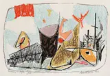 Marcel Janco, Suveniruri și regrete, 1968, cromolitografie