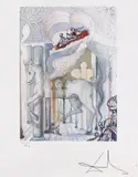 Pegasus, calul înaripat by Salvador Dalí, cromolitografie, sold Jan 2022