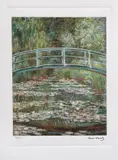Claude Monet, Pod peste nuferi, cromolitografie