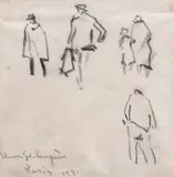 Rudolf Schweitzer–Cumpăna, Trecători (Paris)
