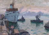 Dimitrie Știubei, Port la Constanța