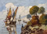 Rudolf Négely, Veliere, ulei pe pânză