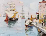 Rudolf Négely, Iole la Veneția, ulei pe pânză