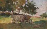 Honoriu Creţulescu, La păscut