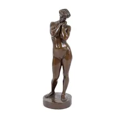Frederic Storck, Pe gânduri (modelul sculptorului), 1931, bronz