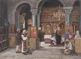 Ludovic Bassarab, Slujba de duminică