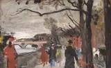 Francisc Gall, Pe malul Senei