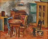 Lucian Grigorescu, Interior din atelierul artistului