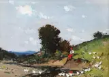 Teodor Harșia, La islaz
