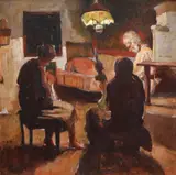 Nicolae Enea, Lângă vatră