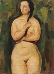 Nud by Nicolae Tonitza, 1933, ulei pe pânză, offered Dec 2021