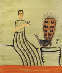 Sorin Ilfoveanu, Levant, 2015, tempera pe pânză