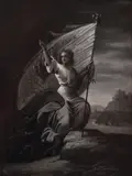 Gheorghe Tattarescu, România descătuşată, 1866, ulei pe pânză
