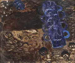 Ion Țuculescu, Ocean brun, 1959, ulei pe pânză