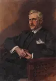 Costin Petrescu, Portretul inginerului Karl Reschovschi, ulei pe pânză