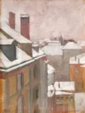 Ernst Honigberger, Iarnă la Brașov