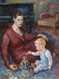 Carol Hübner, Maternitate