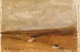 Stefan Popescu, Peisaj din Penmarch, 1904, ulei pe lemn