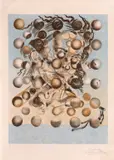Galateea sferelor by Salvador Dalí, cromolitografie, sold Nov 2021