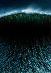 Andrei Gamarț, The Wave (III), 2020, ulei pe pânză