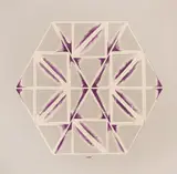 Florin Maxa, Hexagon, 1977, acrilic și ulei pe pânză