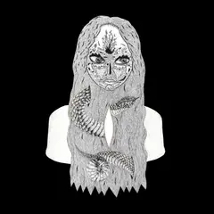 Mimi Ciora, Venus (Virgo), 2016, acrilic și foiță de aur pe MDF
