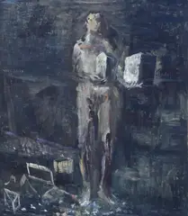 Bogdan Vlăduță, Autoportret, 2005, ulei pe pânză
