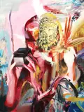 Remus Grecu, Goddess (II), 2019, ulei pe pânză
