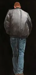 Roman Tolici, Nobody (XII), 2011, ulei și tempera pe pânză