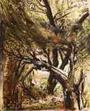 Constantin Pacea, El olivo del jardin de la villa Gadea