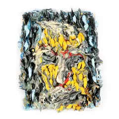Mircea Ciutu, Captain Planet, 2020, impasto, ulei pe pânză