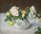 Pierre Auguste Bellet, Vas cu trandafiri albi