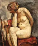 Ion Theodorescu-Sion, Nud în atelier