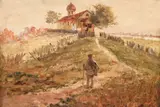 Dimitrie Mihăilescu, Ciobănaș, ulei pe pânză