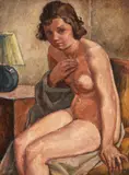 Camil Ressu, Intimitate, ulei pe carton