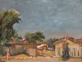 Iosif Iser, Familie de tătari, ulei pe pânză