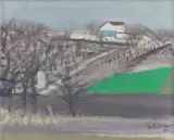 Ion Sălișteanu, Peisaj cu dealuri