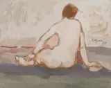 Ion Popescu Negreni, Nud din spate