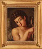 Amor by sec. Xix Școală Italiană, ulei pe pânză, offered Sep 2021