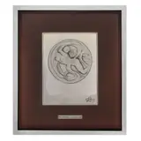 Eva spațială by Salvador Dalí, argint 925, sold Sep 2021
