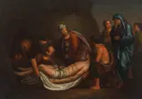 Punerea în mormânt by sec. Xviii Școală Italiană, ulei pe pânză, offered Sep 2021